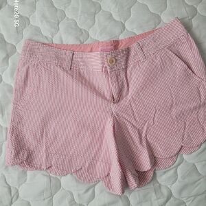 Lilly Pulitzer Pink Scalloped Women's Shorts